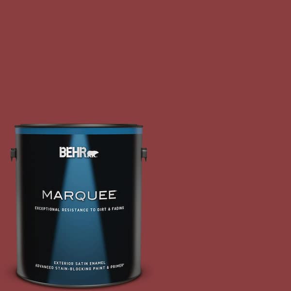 BEHR MARQUEE 1 gal. Home Decorators Collection #HDC-WR14-11 Cranberry Tart Satin Enamel Exterior Paint & Primer