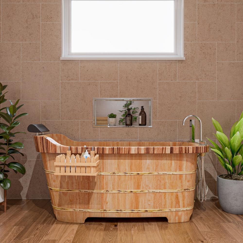 Polished Stainless Steel Horizontal Shower Niche Shelf