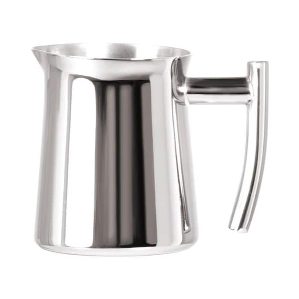 10 fl.oz Silver Stainless Steel Creamer, mirror finish