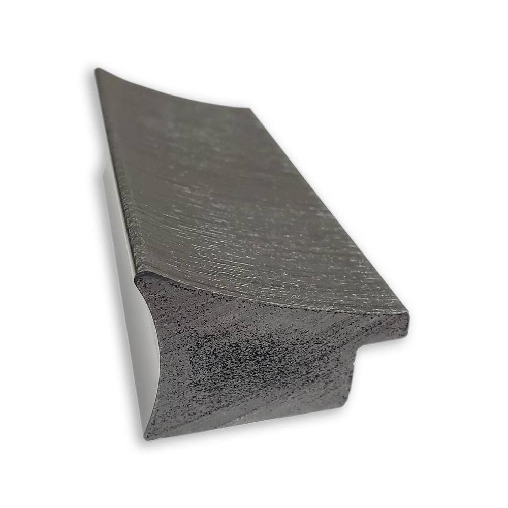 Elegant Brushed Pewter Rectangular Bathroom Wall Mirror