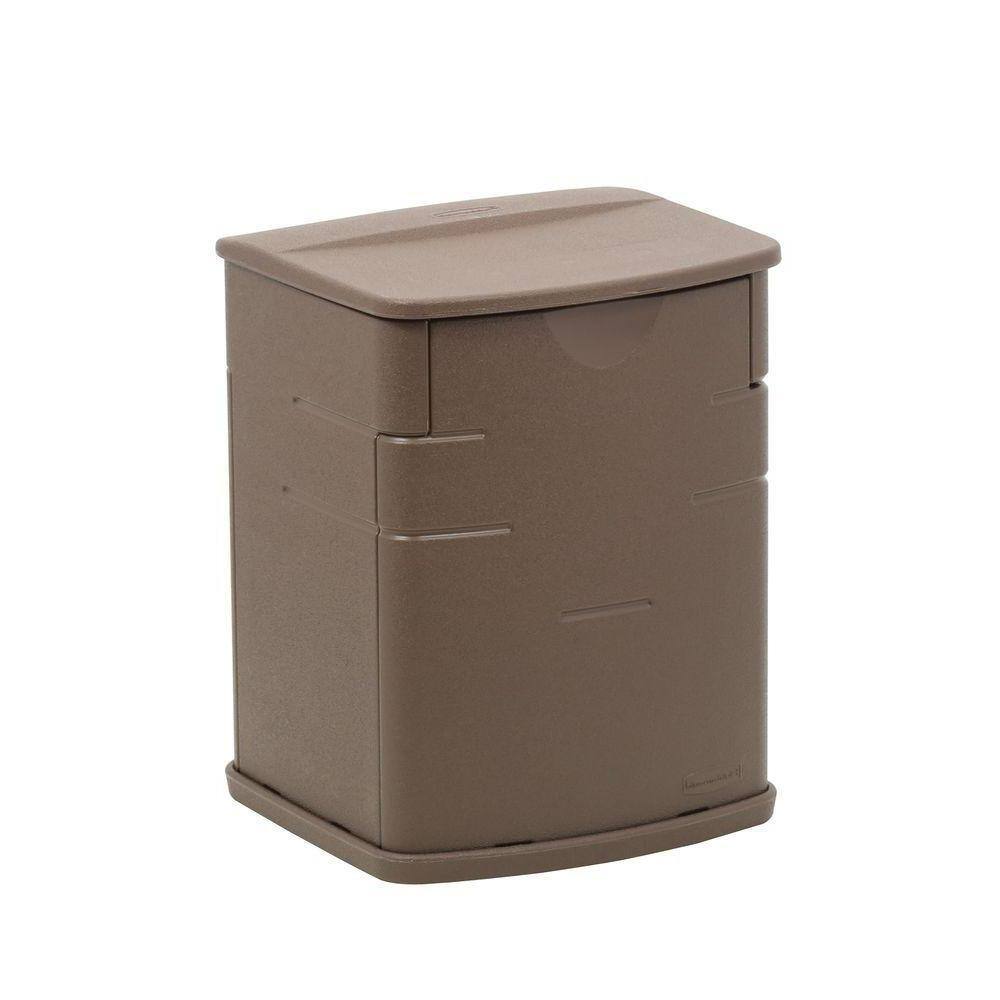 Sandstone Box 19 Gal. Sandstone Resin Deck Box Z00IPUA0N4 - The Home Depot