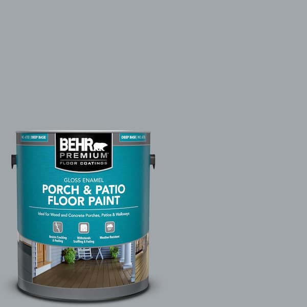 BEHR PREMIUM 1 gal. #PPU26-19 Chance of Rain Gloss Enamel Interior/Exterior Porch and Patio Floor Paint