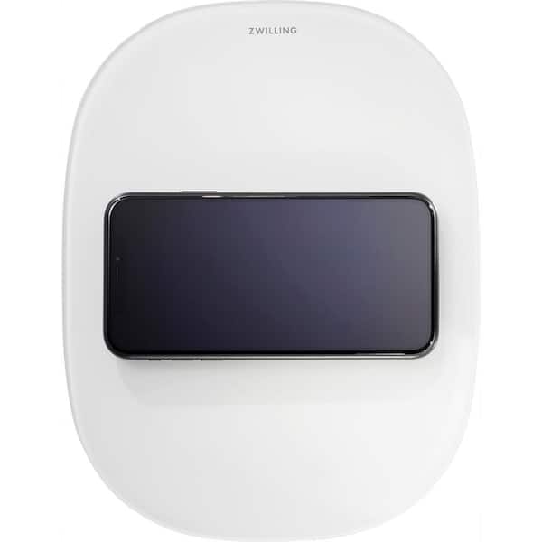 ZWILLING Enfinigy Wireless Digital Silver Charging Food Scale