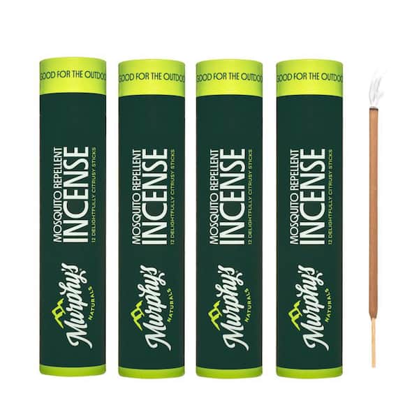 Outdoor Mosquito Repellent Incense Sticks (4-Pack)