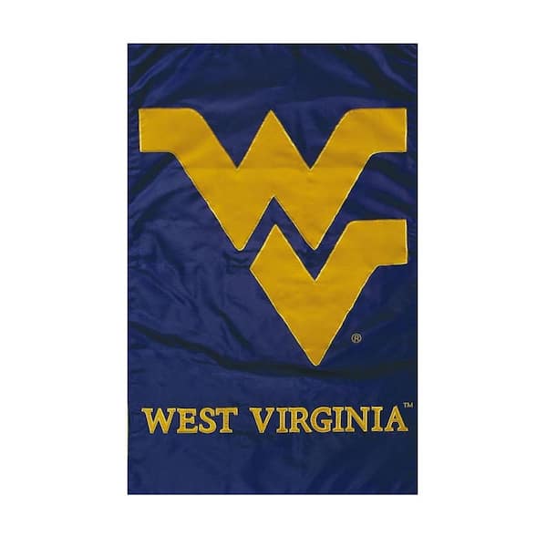 NCAA 1 ft. x 1-1/2 ft. West Virginia University 2-Sided Garden Flag