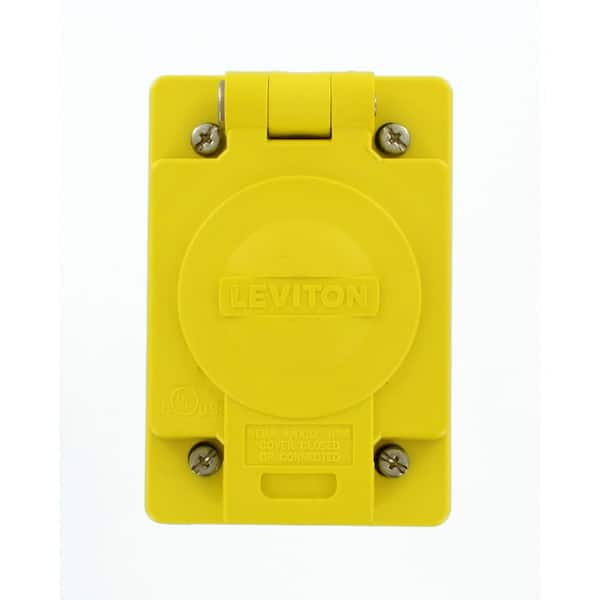 Leviton 30 Amp 125-Volt Wetguard Flush Mounting Locking Grounding