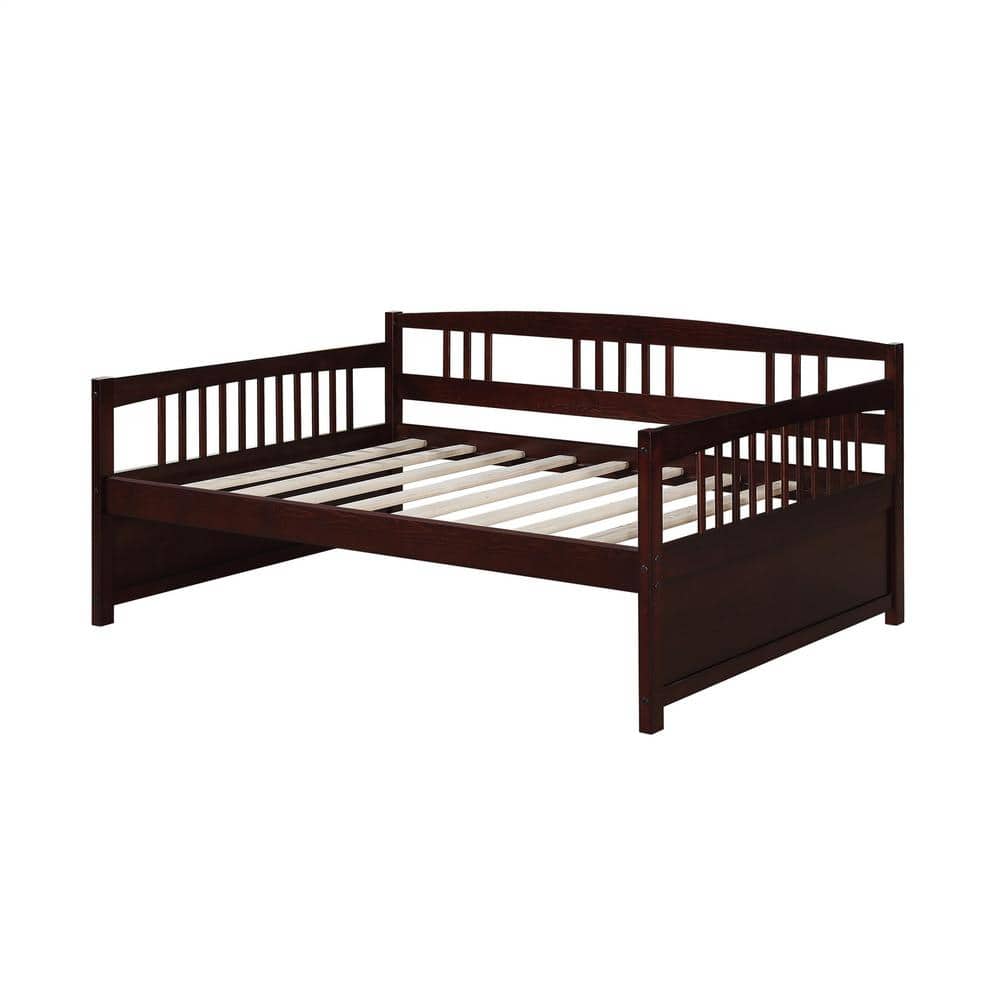 Dorel Living Espresso Full Size Daybed FA6312E The Home Depot