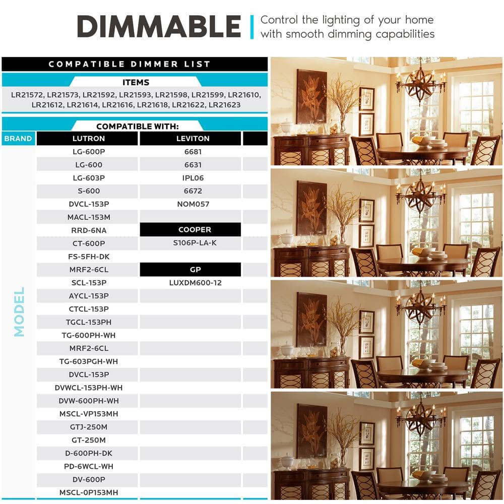 Clear Dimmable LED Edison Screw-in Decorative Bulb