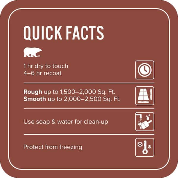 5 gal. #PFC-10 Deep Terra Cotta Self-Priming 1-Part Epoxy Satin Interior/Exterior Concrete and Garage Floor Paint