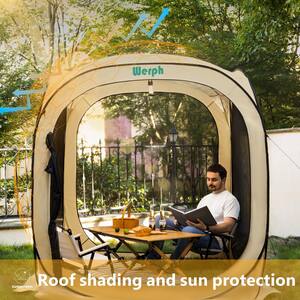 Tente Moustiquaire Pliable Pour Camping - Dimensions 90x190x90 Cm - Légère Et Facile à Installer