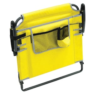 Bleacher Boss Pal Yellow Folding Stadium Seat with Armrests