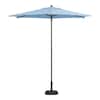7.5 ft. Steel Market Outdoor Patio Umbrella in Surf