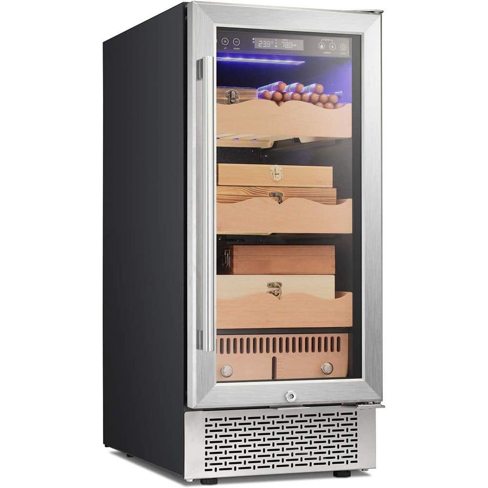 JEREMY CASS 15 in. W 20Bottle Wine and 50Can BuitIn Beverage Cooler