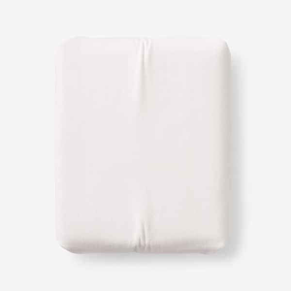 The Company Store Legends Hotel Cream Velvet Flannel Full Fitted Sheet