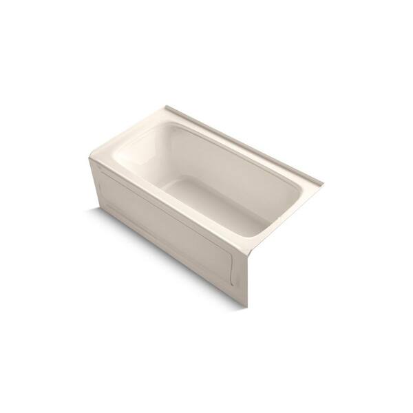 KOHLER Bancorft 5 ft. Whirlpool Tub in Innocent Blush-DISCONTINUED