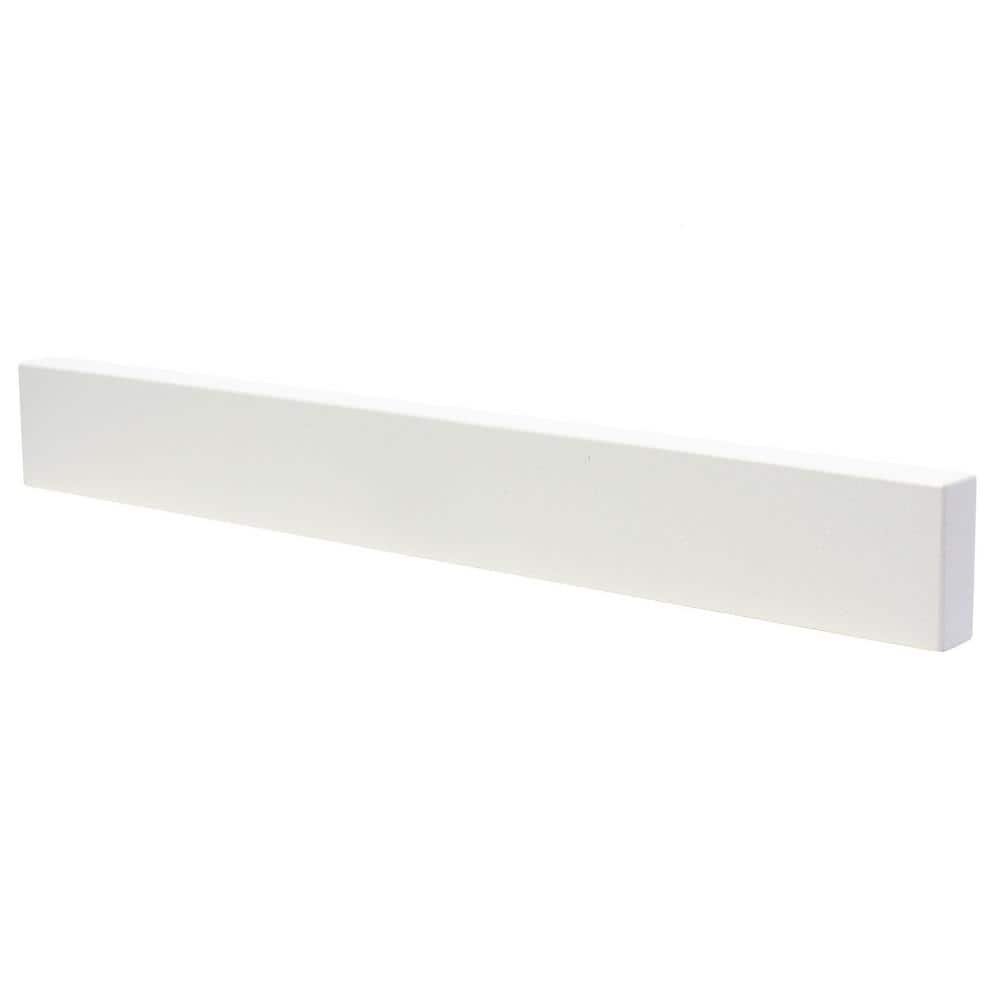 25 in. x 3 in. Terrazzo Vanity Backsplash in White price history on PriceWatchPro