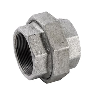 2 in. Galvanized Malleable Iron FPT x FPT Union Fitting