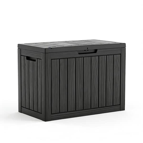 45 Gallon Water Resistant Resin Lockable Deck Box