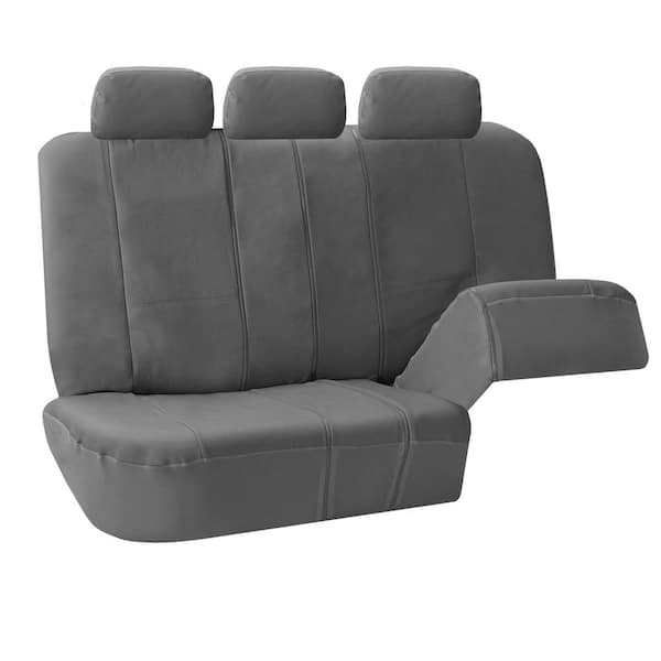 Premium PU Leather 15 in. x 12 in. x 6 in. Full Set Seat Covers