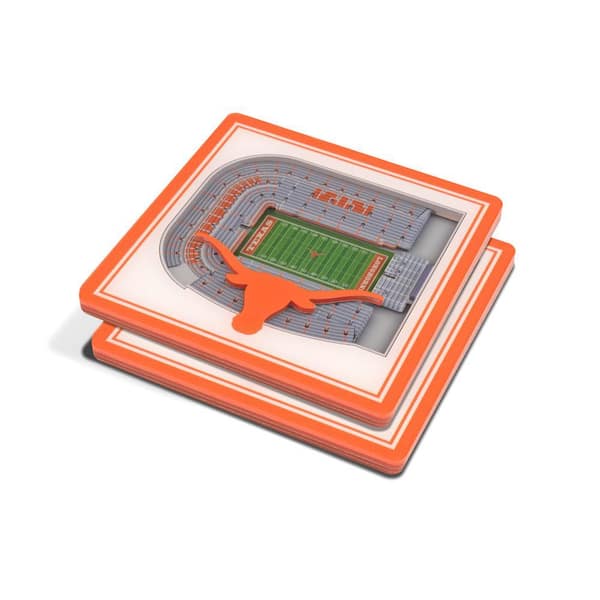 NCAA Texas Longhorns 3D StadiumViews Coasters