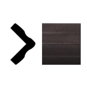 5165 1 in. x 1 in. x 8 ft. PVC Composite Espresso Outside Corner Molding