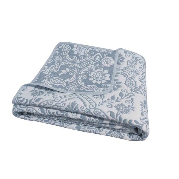 StyleWell Lane Medallion Full/Queen Bed in a Bag Comforter Set