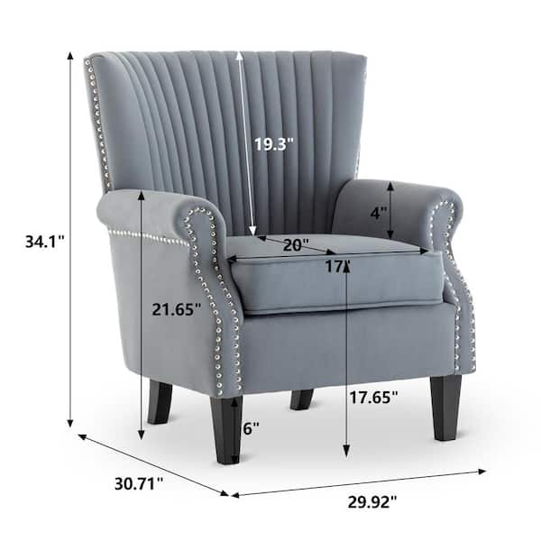 reading chair dimensions