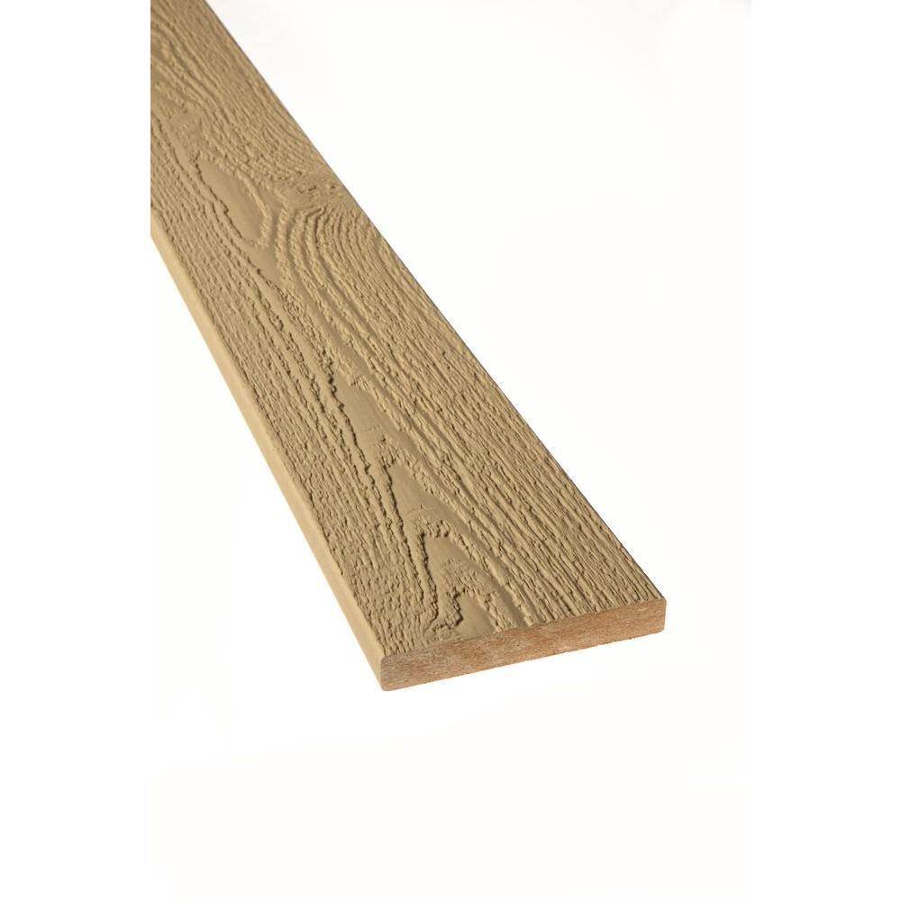 TruWood 3/4 in. x 71/4 in. x 16 ft. Primed Hardboard Reversible Composite Trim 90017 The Home