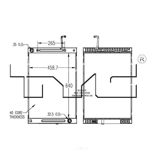 TYC Radiator 13004 - The Home Depot