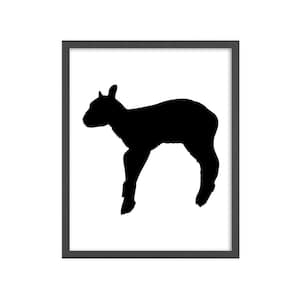 Black and White Nature Series Framed Animal Art Print 42 in. x 34 in.