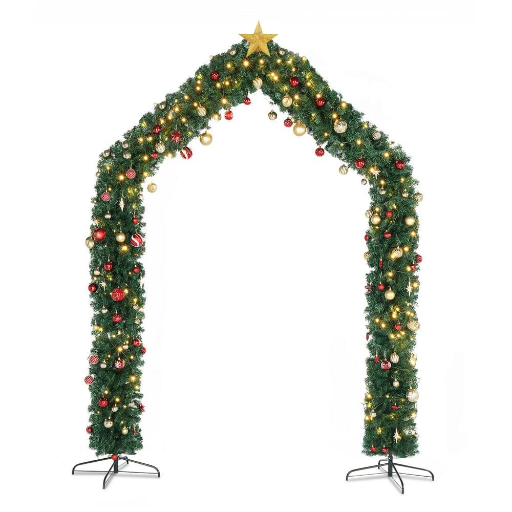102 in. x 94.8 in. PVC Artificial Christmas Archway price history on PriceWatchPro