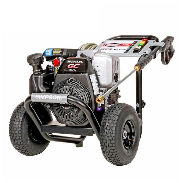 SIMPSON 3200 PSI 2.5 GPM Megashot Cold Water Gas Pressure Washer w/ Honda Engine