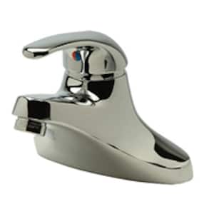 0.5 GPM Single Control Bathroom Faucet with Pop-Up Drain in Chrome