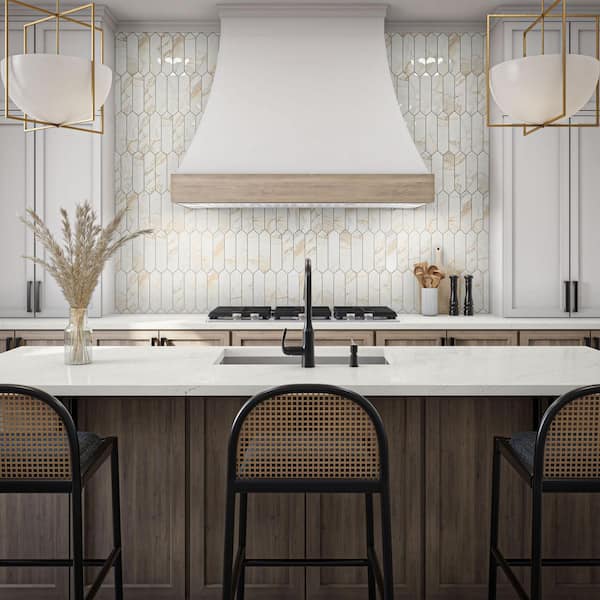 Divinium Nova 3 in. x 12 in. Glossy Ceramic Picket Wall Tile (8.88 sq. ft. /case)