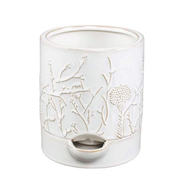 Self-watering dandelion Ceramic Dandelion Planter Dettached Saucer Overall Planter Dimensions: 6 in. x 5 in. x 5. 88 in.