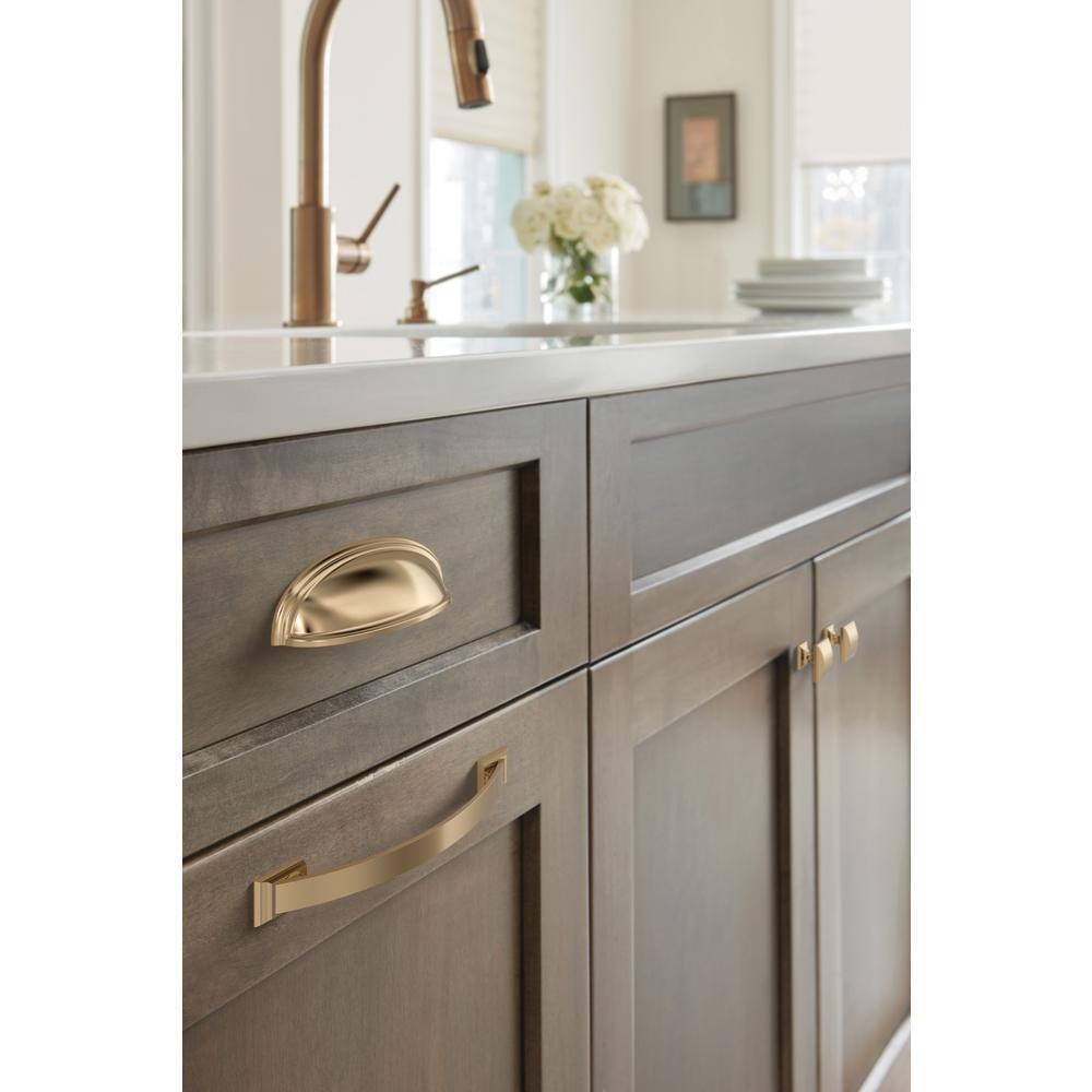 Champagne Bronze 6-5/16 Inch Cabinet Bar Pull with Mounting Hardware