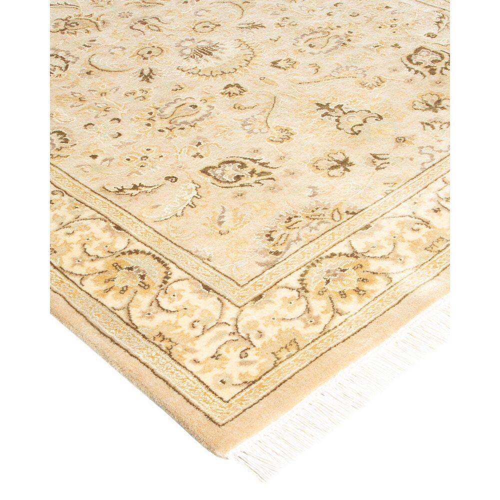Hand-Knotted Ivory Wool Traditional Oriental Area Rug 3' x 5'