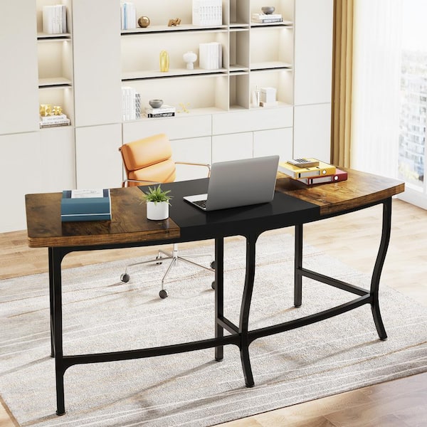 https://images.thdstatic.com/productImages/882618bd-0985-4b9b-ad2c-52521acb2e57/svn/rustic-brown-with-black-computer-desks-hd-j0167-hyf-e1_600.jpg