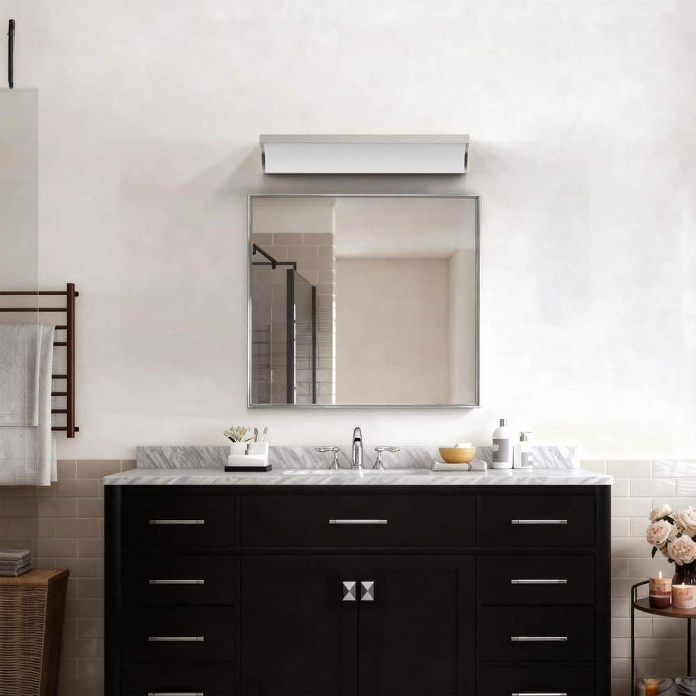 Concord 24-Inches Brushed Nickel Integrated LED Modern/Contemporary Bathroom Vanity Light Bar price history on PriceWatchPro