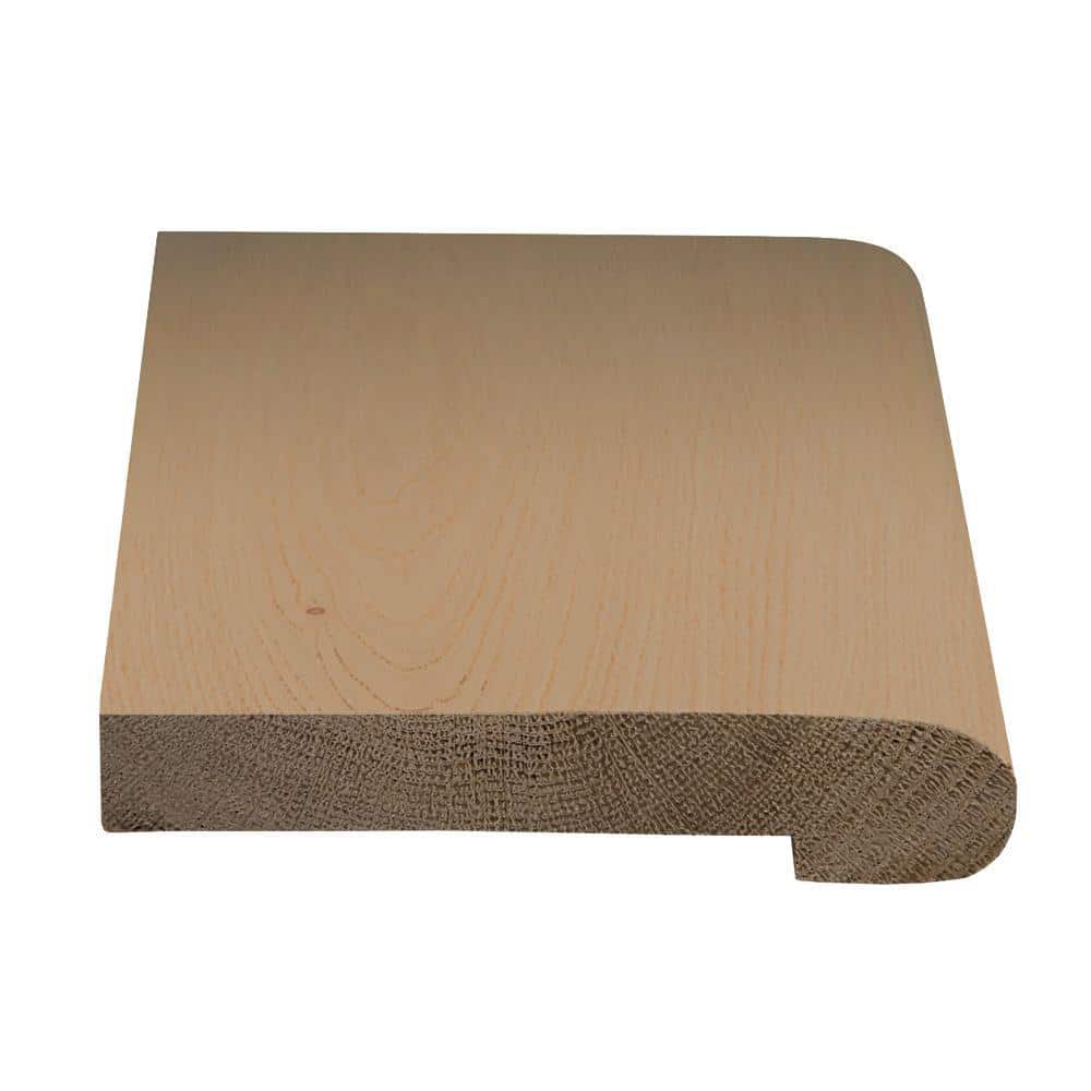 Bolivar 0.75 in. Thick x 3 in. Width x 77 in. Length Flush Stair Nosing European White Oak Hardwood Trim price history on PriceWatchPro