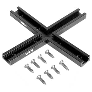 6 in. Universal T-Track Intersection Kit for Woodworking