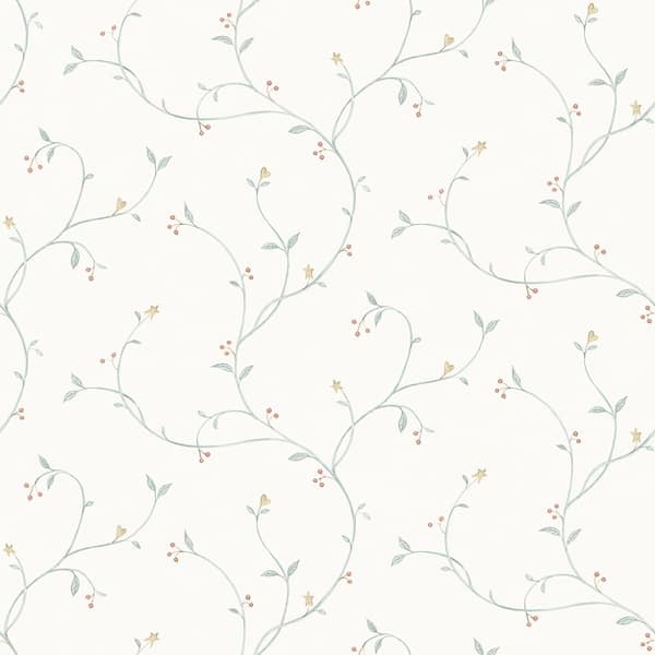 Chesapeake Kurt Light Green Tin Star Trail Light Green Paper Strippable Roll (Covers 56.4 sq. ft.)