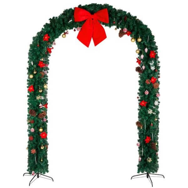 240 x 40 x 265cm PVC Christmas Arch Arbor