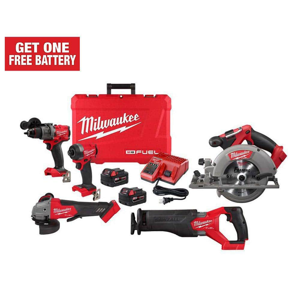 Milwaukee M18 FUEL 18 Volt Lithium Ion Brushless Cordless Combo