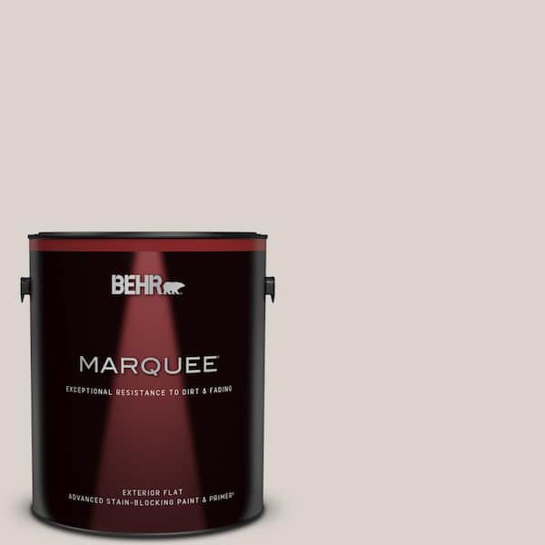 BEHR MARQUEE 1 gal. #PWN-72 Baked Biscotti Flat Exterior Paint & Primer