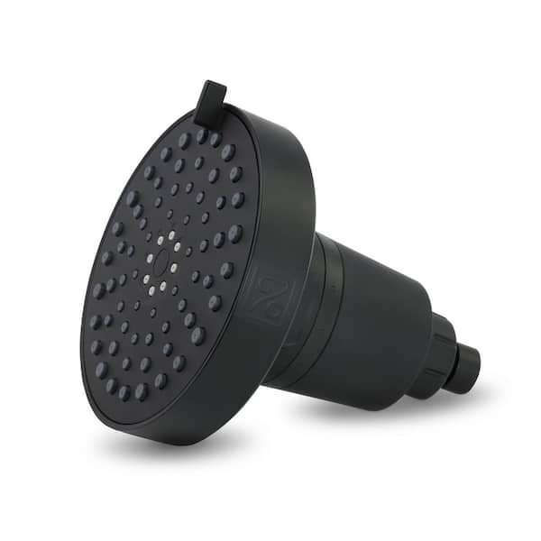 DANCO Seventy 4-Spray Patterns 5.5 in. Wall Mount Filtered Fixed