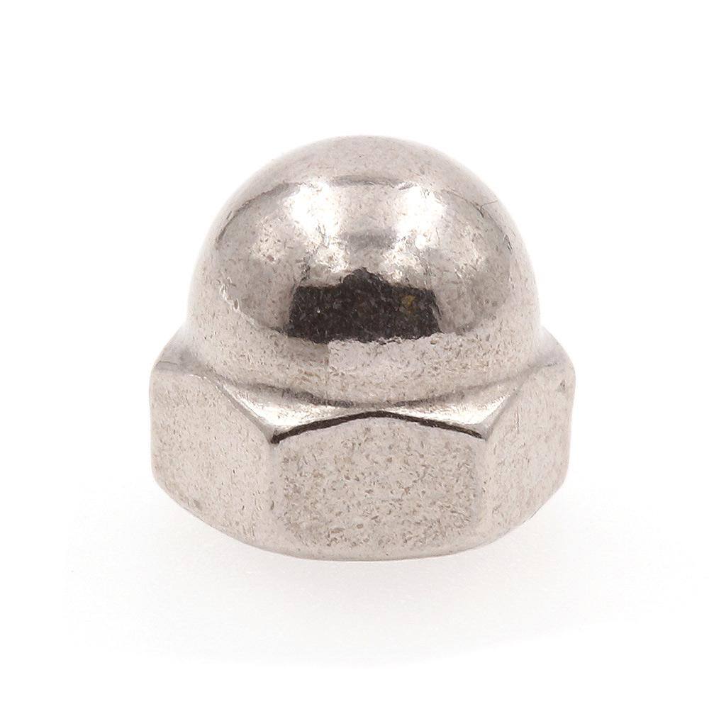 BC-06NC188 by Shorpioen Box Qty 500 6-32 Low Crown Hex Cap Nut 18 8 Stainless Steel 1 Piece 