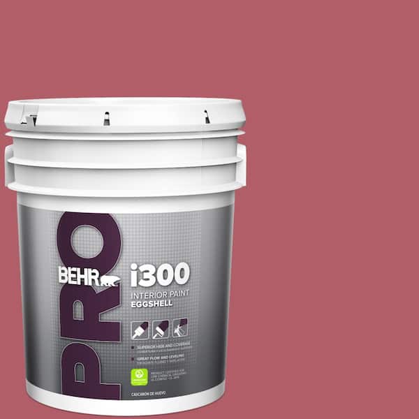 BEHR PRO 5 gal. #130D-5 Rhubarb Eggshell Interior Paint
