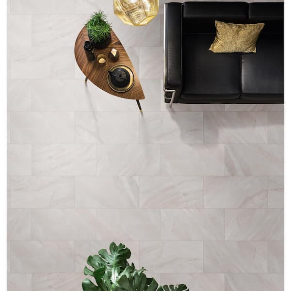 Adella Gris Bullnose 3 in. x 18 in. Matte Porcelain Wall Tile (15 lin. ft./Case)