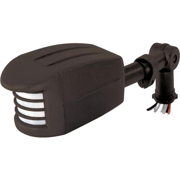 SATCO:Satco 8.5 in. Bronze Outdoor Motion Sensor